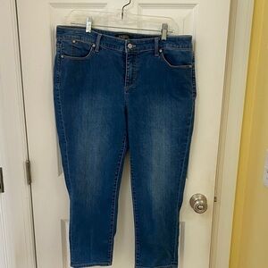 Talbots Women's Blue Crop Jeans